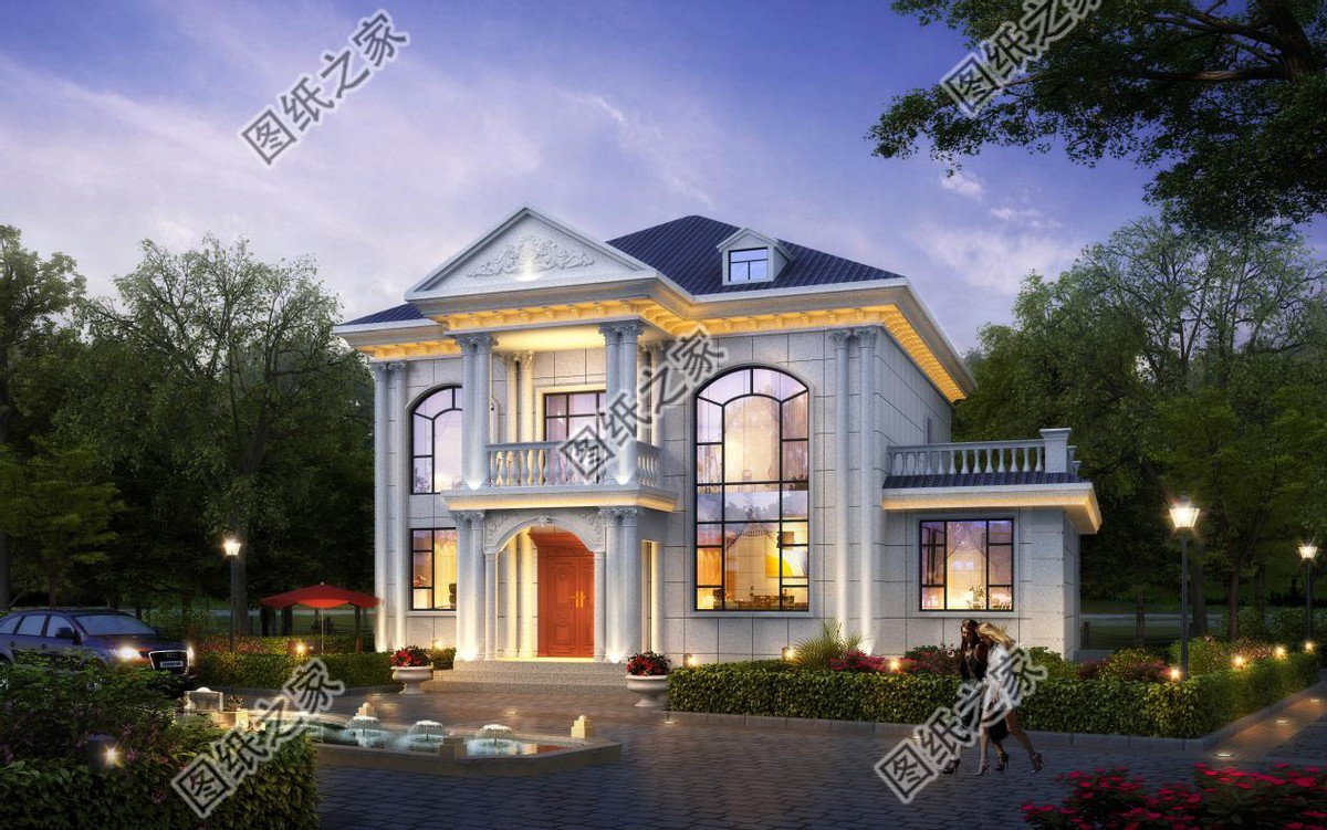 二層復式效果圖，每個人心中都有雅居，鄉村別墅，溫馨家園