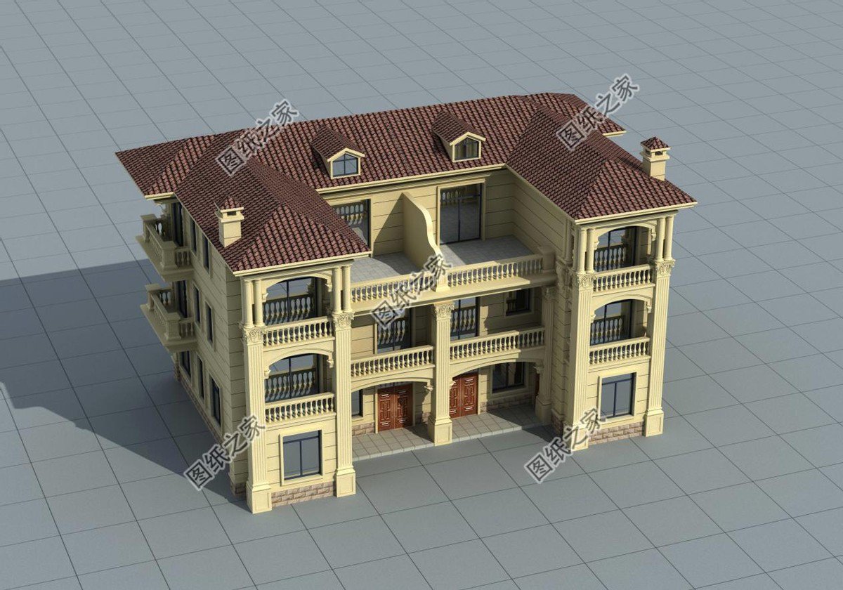 雙拼三層別墅，更加具有觀賞性，十分舒適增加幸福感