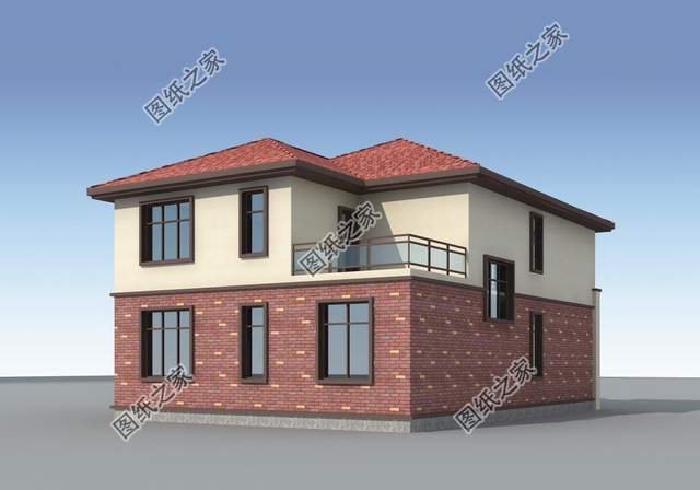 面寬10米的二層別墅設計，奢華與清爽的味道，凸顯純真與活力