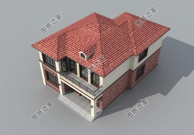 面寬10米的二層別墅設計，奢華與清爽的味道，凸顯純真與活力