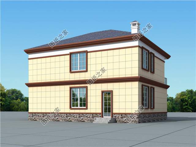 農村二層別墅設計，經典二層方正農村房子如何布局？