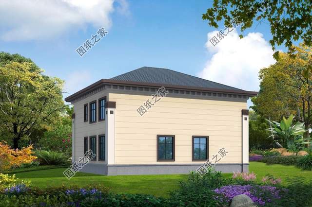 新中式二層別墅設計，樸素淡雅的設計風格，突出中式的沉靜氛圍