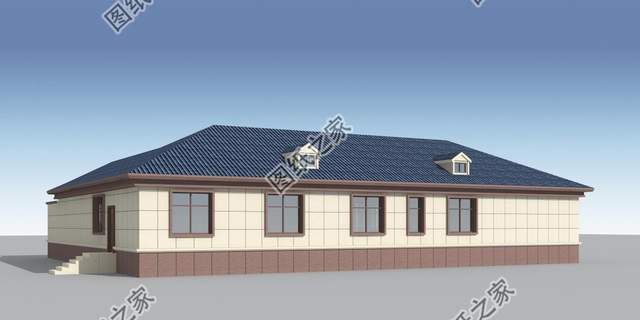 大戶型一層別墅帶庭院設計，他鄉縱有當頭月，不及家鄉一盞燈