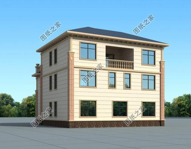 50w農(nóng)村三層別墅設(shè)計(jì)圖，在這里靜下心來(lái)，身體也會(huì)得到放松