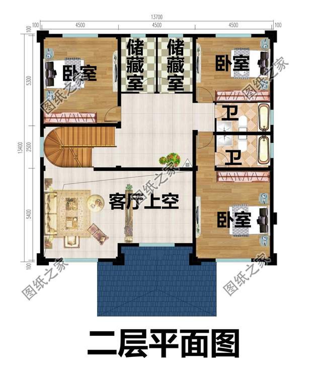 50w農(nóng)村三層別墅設(shè)計(jì)圖，在這里靜下心來(lái)，身體也會(huì)得到放松