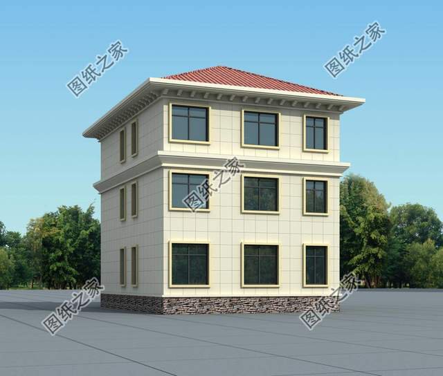 三層農(nóng)村自建房設(shè)計(jì)，陽(yáng)光房設(shè)計(jì)形成一個(gè)休閑、娛樂(lè)的場(chǎng)所