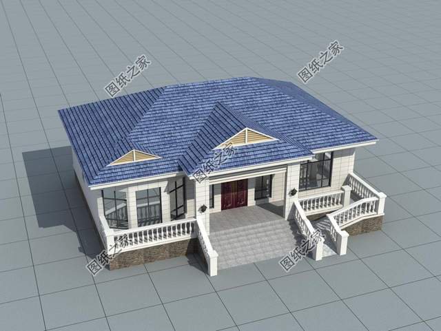 農村一層別墅設計，外觀時尚美觀，內部帶給你舒適享受