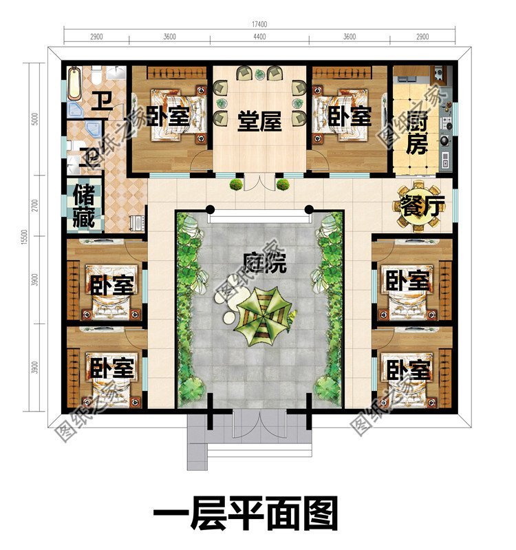 農村自建四合院，古典美觀又舒適備受許多人的青睞