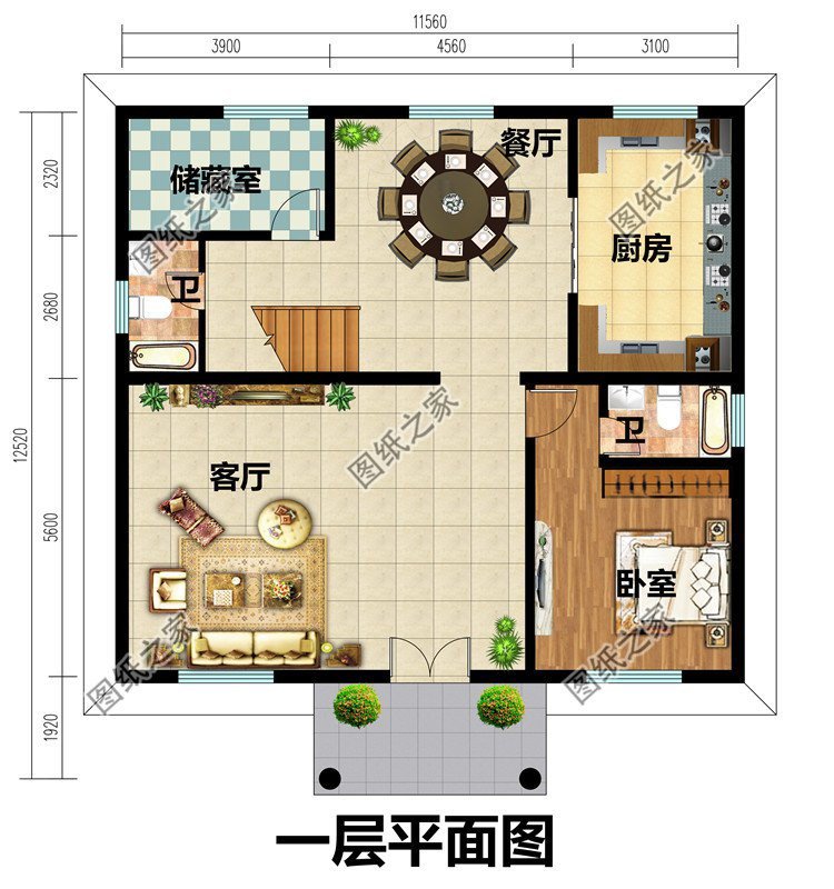 農村最火三層自建房，內部實用功能性超強，久住不過時