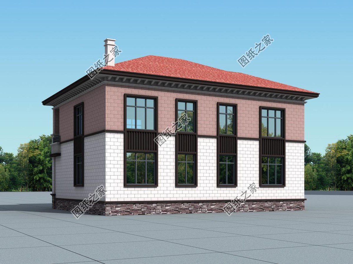 高顏值的5款自建房，外觀造型魅力十足，內部布局也有精彩的表現