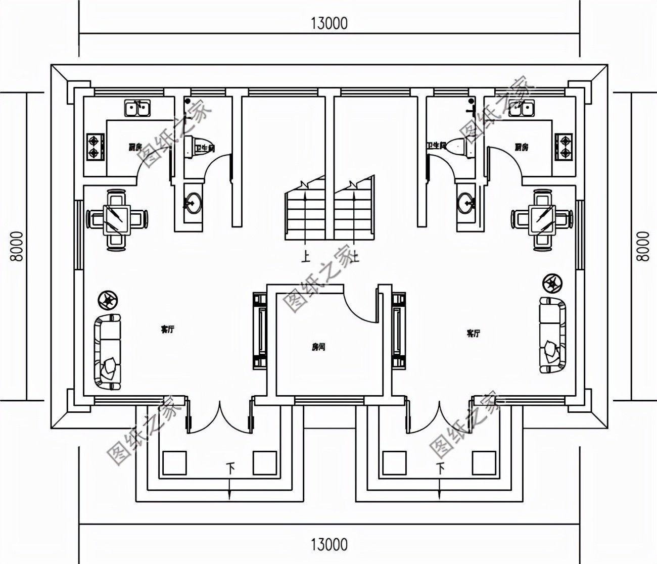 兄弟倆回建房，農(nóng)村雙拼別墅是個(gè)不錯(cuò)的選擇