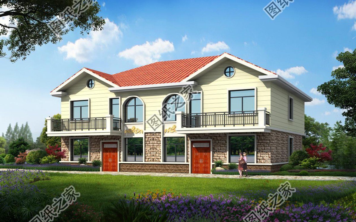 兄弟倆回建房，農(nóng)村雙拼別墅是個(gè)不錯(cuò)的選擇