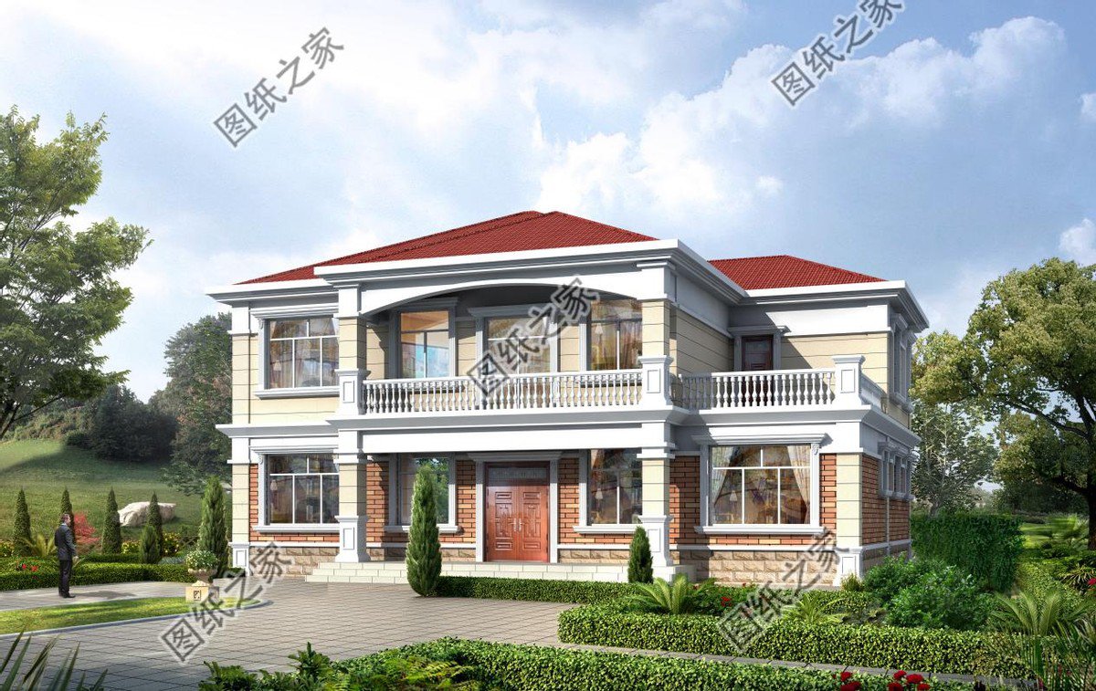 混搭風格農村別墅，集百家之長，提升家庭幸福感