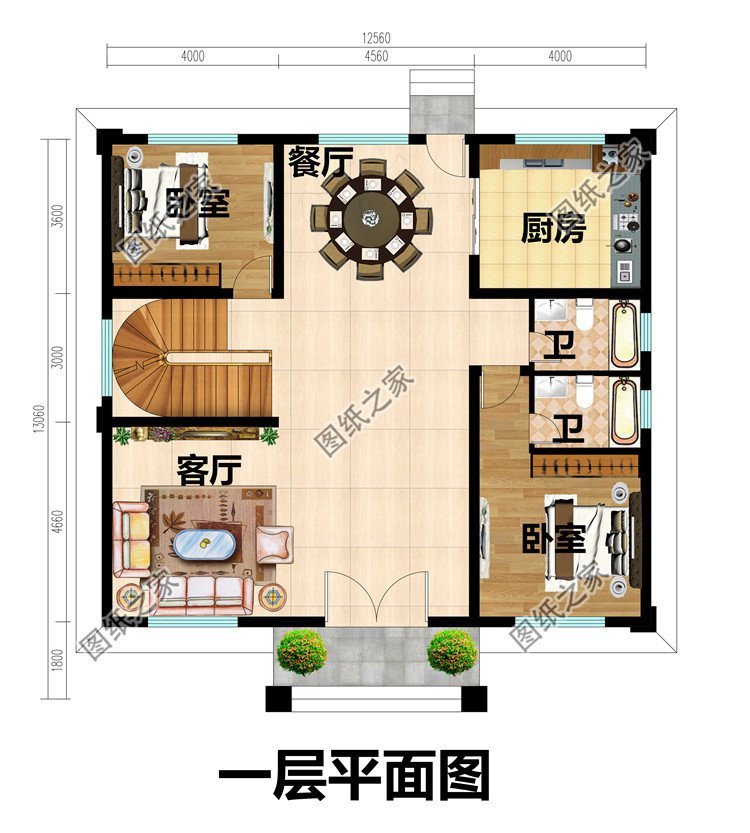 混搭風格農村別墅，集百家之長，提升家庭幸福感