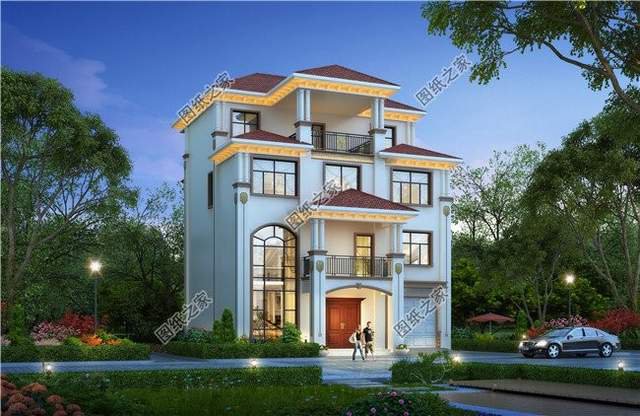 12x12.7米鄉(xiāng)村四層美宅設(shè)計(jì)，農(nóng)村大家庭建房首選