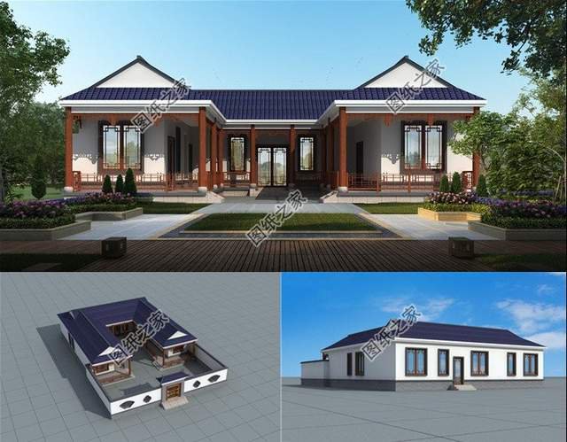 滿滿國風的中式合院住宅，用現代的方式繼承傳統