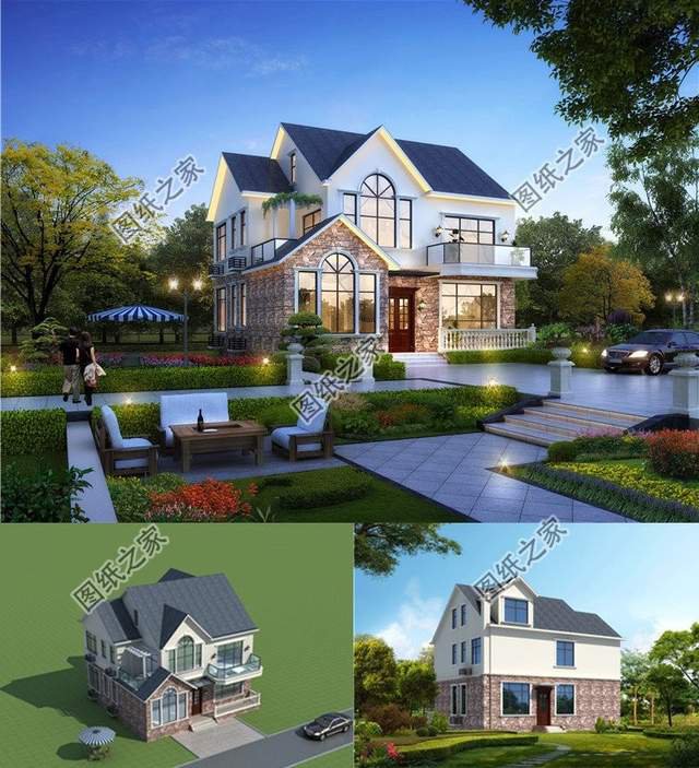 沒有羅馬柱的農村別墅合集，普普通通的建房，平平凡凡的生活