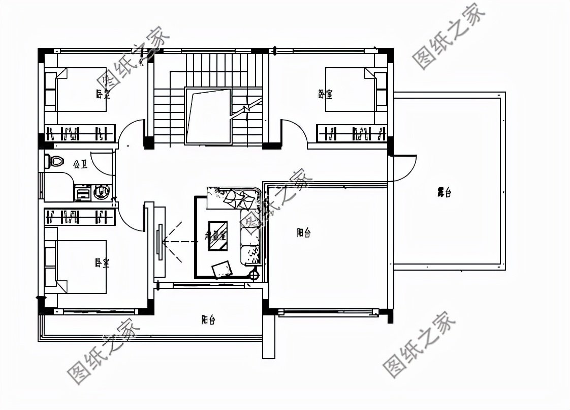 現(xiàn)代農(nóng)村別墅效果圖，內部功能夠用，不需要太多的成本就能建造