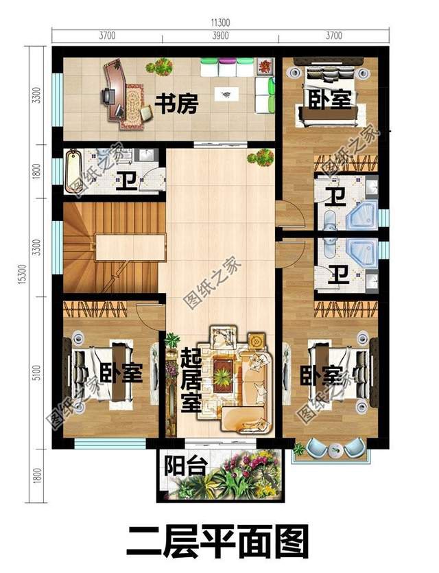 滿山遍野的景色環抱著新農村住宅，讓人流連忘返，久久不能忘懷