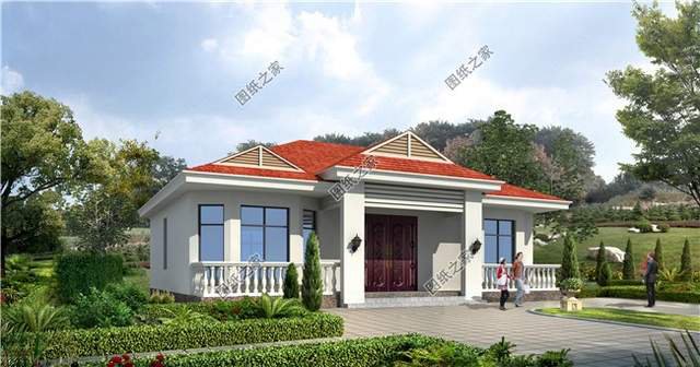 一層自建房合集，大城市買房壓力大，不如返鄉建一層房呢