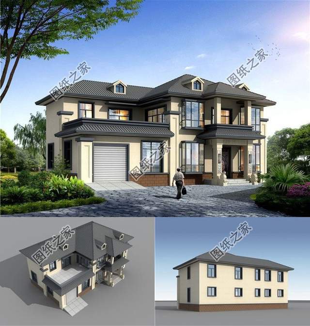 五款農村別墅設計圖，合理的室內布局，帶來超高的居住性價比