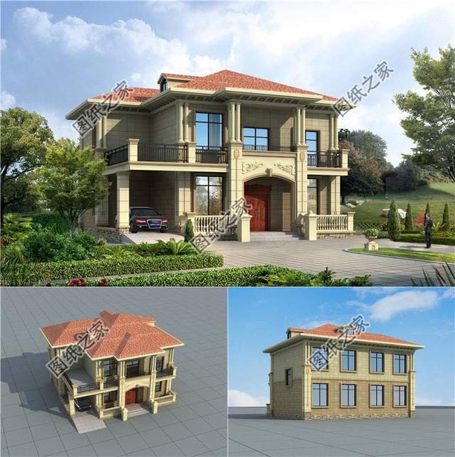 五款精致好看自建房合集，時尚大氣敞亮，建好倍有面子