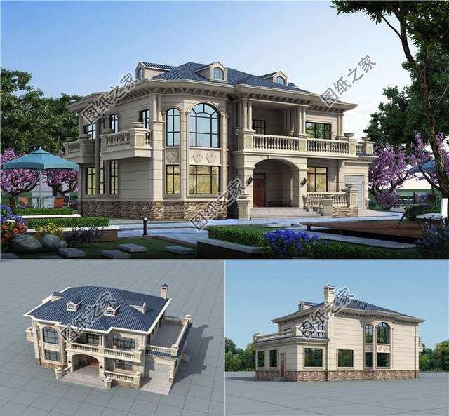 五款精致好看自建房合集，時尚大氣敞亮，建好倍有面子