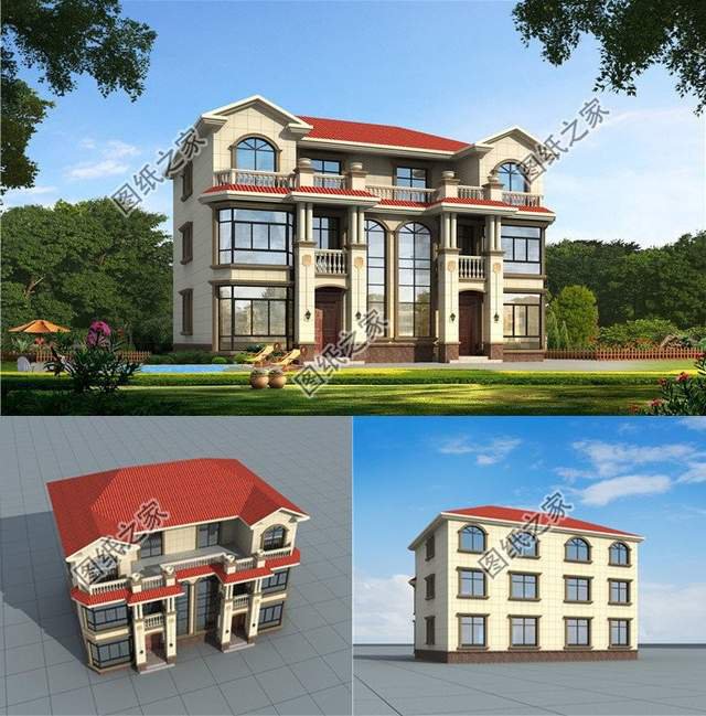 雙拼別墅設計合集，闔家歡樂，既舒適又溫馨