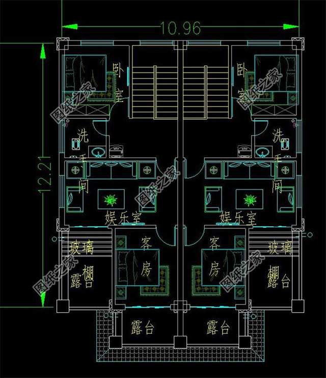 雙拼別墅設計合集，闔家歡樂，既舒適又溫馨