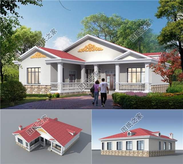 返鄉(xiāng)給父母建養(yǎng)老房，占地百來平方米最合適，簡單實用最重要