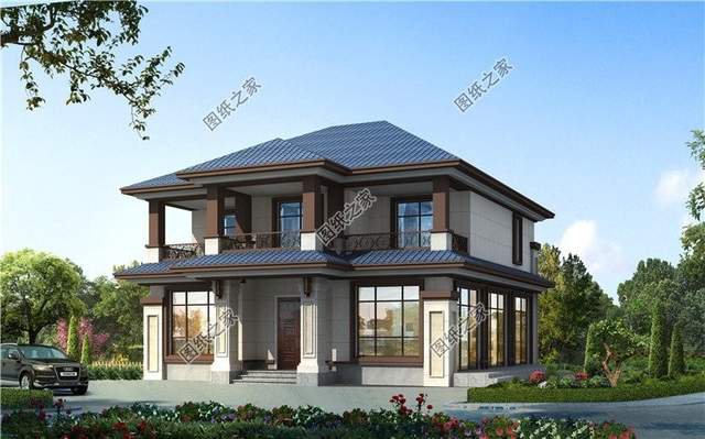 新中式別墅設計圖集，稱心如意的房屋，心中最理想的住宅