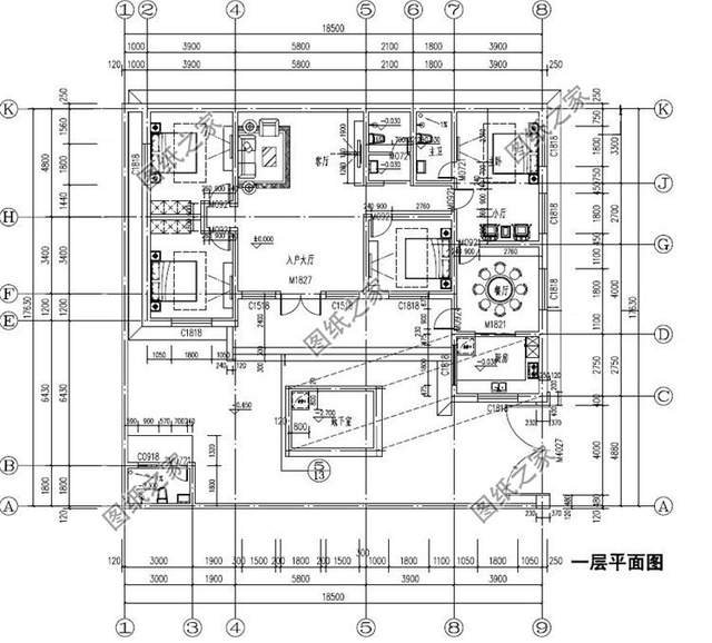 5款平屋頂一層別墅設(shè)計，這樣的平房建出來看誰說土