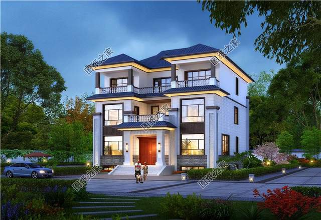 農村別墅大全三層，外觀耐看大氣，貼心的設計享受舒適的生活