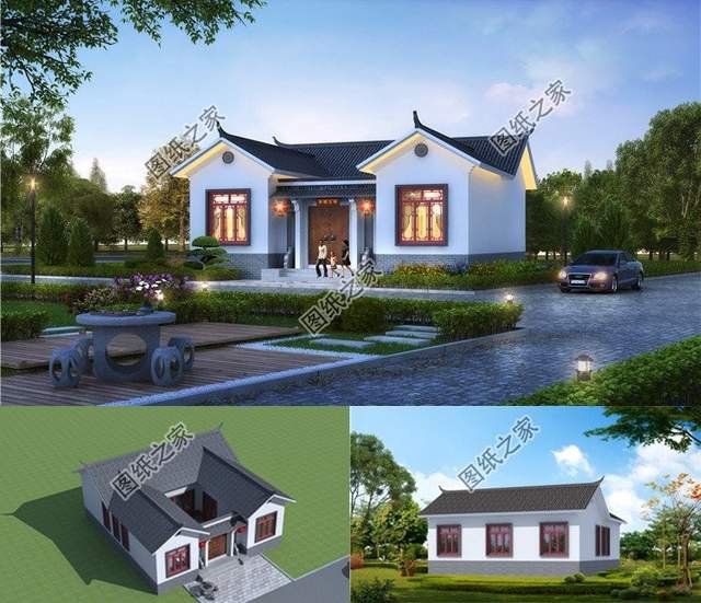 120平上下農村自建房設計圖，符合大眾的需求，打造一個溫馨的家