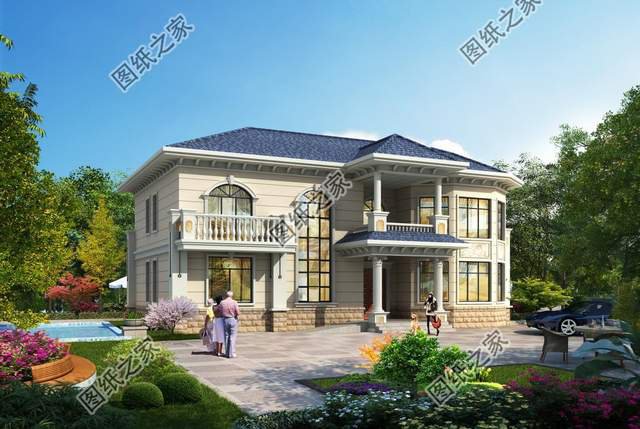 五套農(nóng)村別墅設計圖紙，大氣又實用，開春建房方便施工