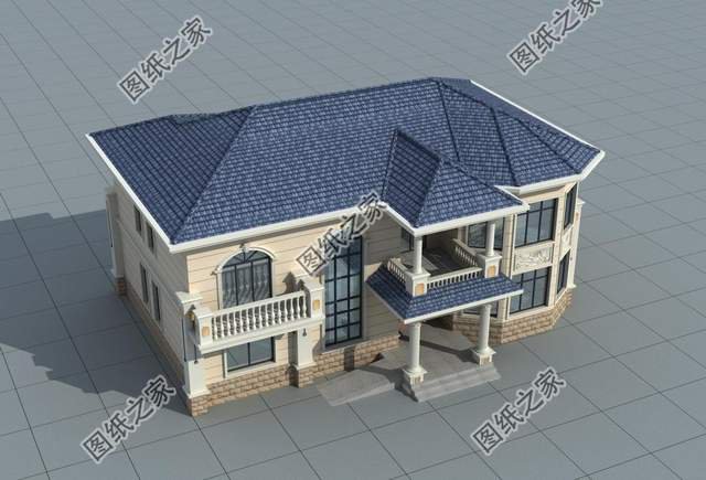 五套農(nóng)村別墅設計圖紙，大氣又實用，開春建房方便施工