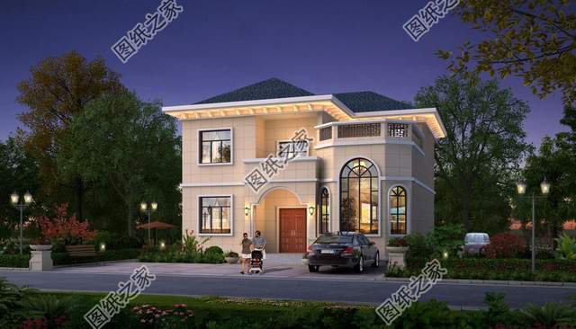 五套農(nóng)村別墅設計圖紙，大氣又實用，開春建房方便施工