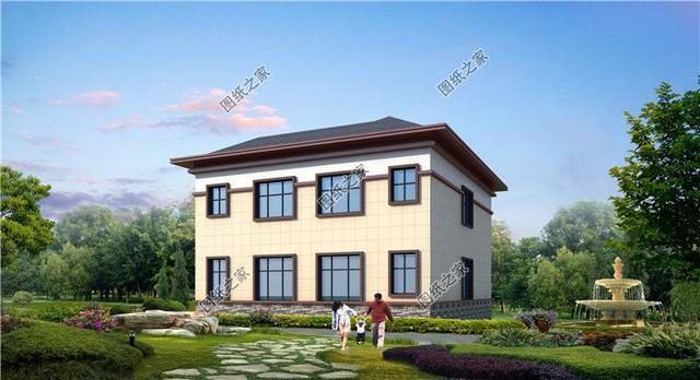 農村二層小別墅設計合集，在老家過日子要的就是安穩與踏實