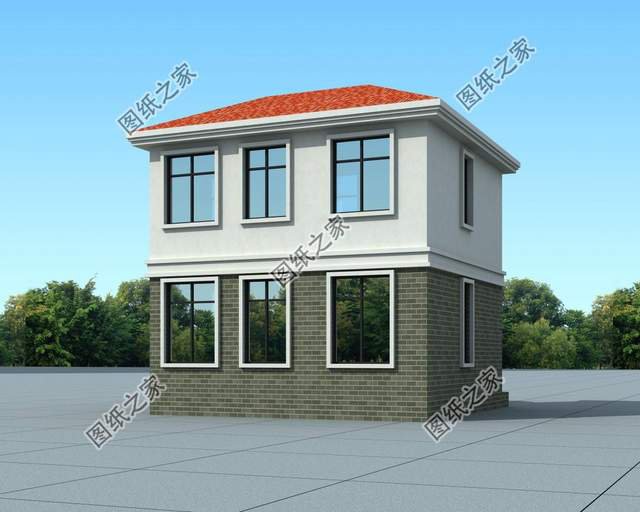 農村小開間戶型別墅，經過精美設計構思后完全不輸大別墅