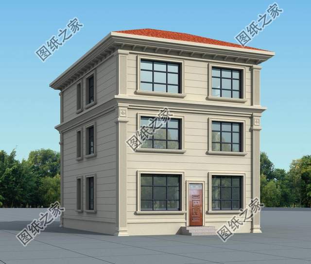 農村小開間戶型別墅，經過精美設計構思后完全不輸大別墅