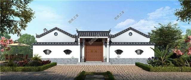 中式自建別墅設計合集，中國人無法拒絕的美，完美的戶型