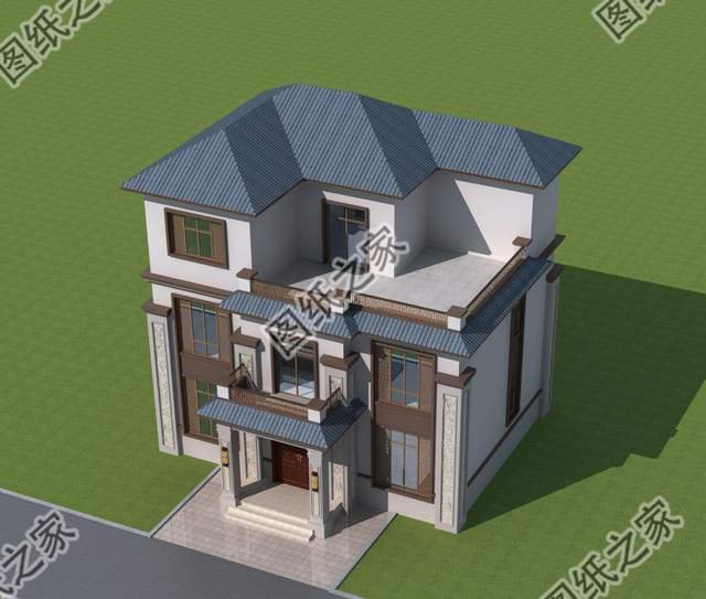 三層農(nóng)村別墅設(shè)計(jì)，絕對(duì)的奢華好看，看上去倍有面子