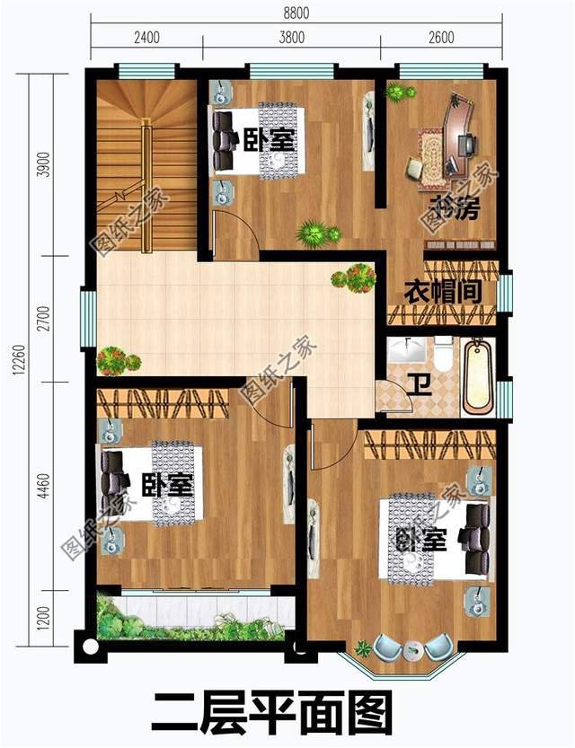 帶陽光房的農村建房設計，打造唯美浪漫花園，悠閑自在
