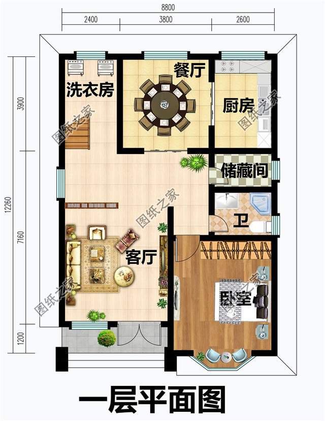 帶陽光房的農村建房設計，打造唯美浪漫花園，悠閑自在