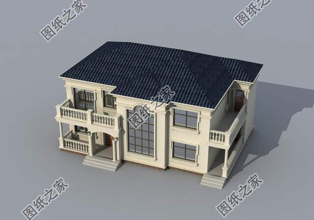 擁有超大落地窗的別墅設計，讓空間變得敞亮且設計美感十足