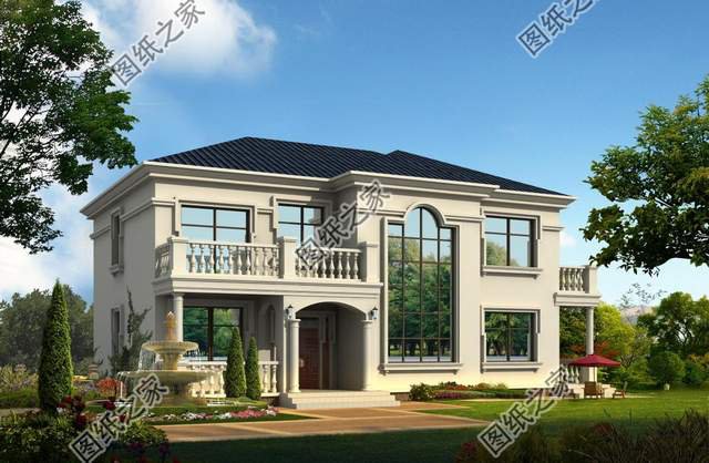 擁有超大落地窗的別墅設計，讓空間變得敞亮且設計美感十足