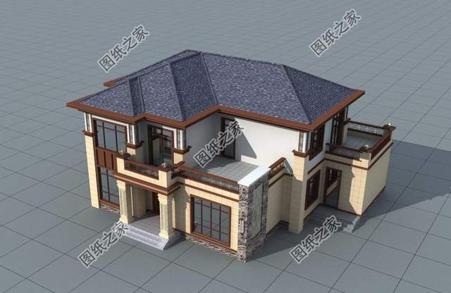 大氣的新中式別墅設計，猶如古代宮殿般恢弘氣勢