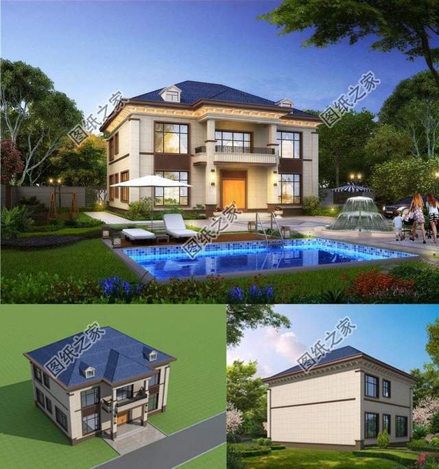 五套精品農村建房圖紙，充實自己的生活，悠然自在