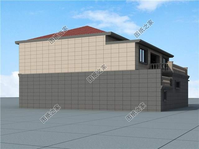 帶商鋪的農村別墅設計，讓小地方生活更加輕松自在，安居樂業