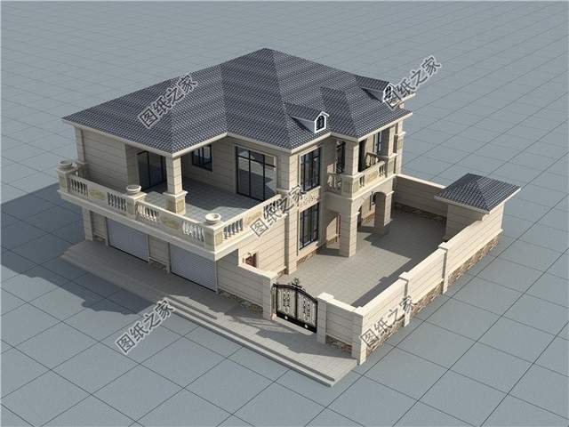 帶商鋪的農村別墅設計，讓小地方生活更加輕松自在，安居樂業